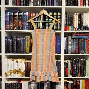 American Eagle Outfitters Pastel Striped Dress